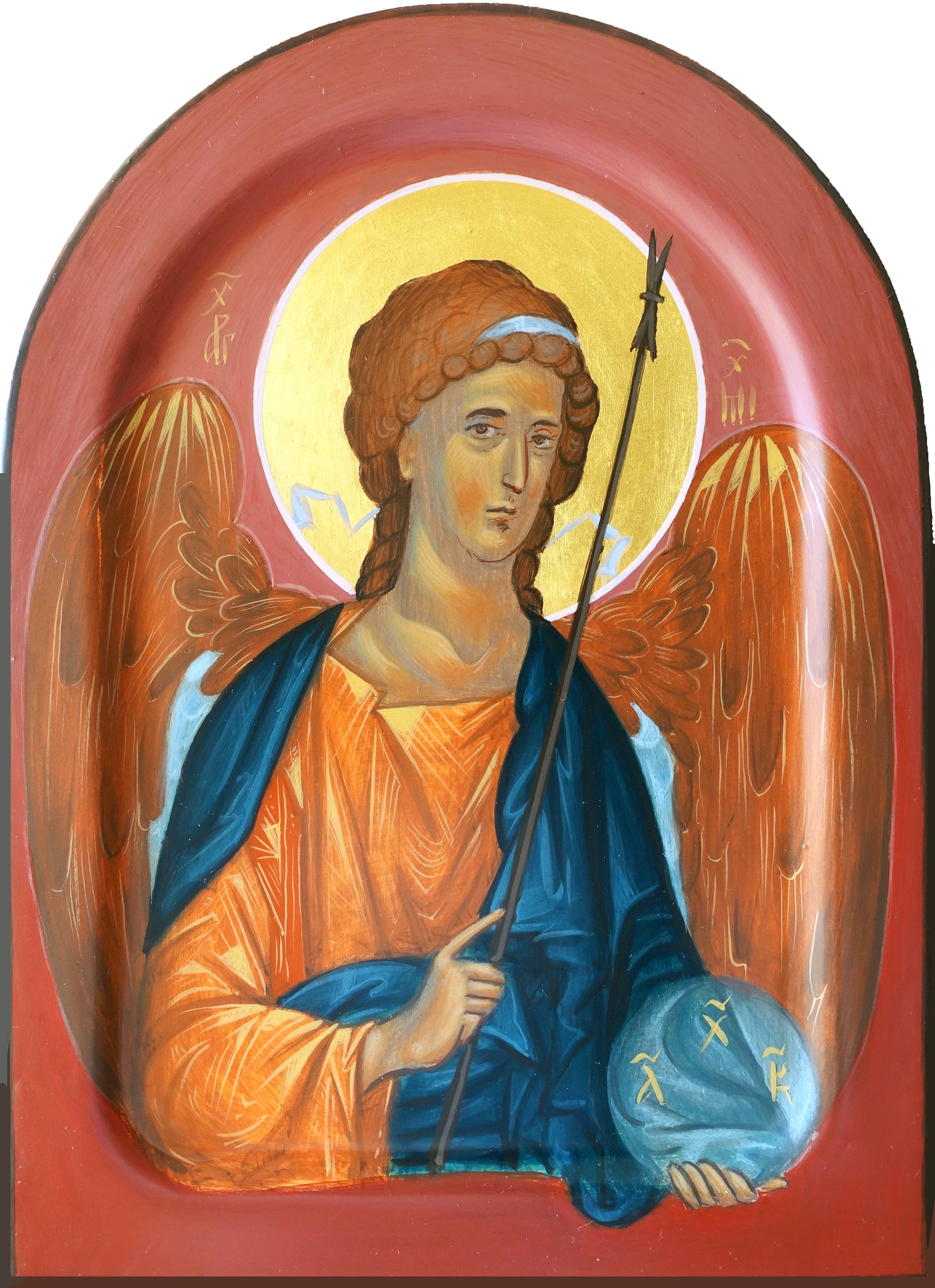 Икона Свети архангел Михаило - Иконописна радионица Анђел Шевић
