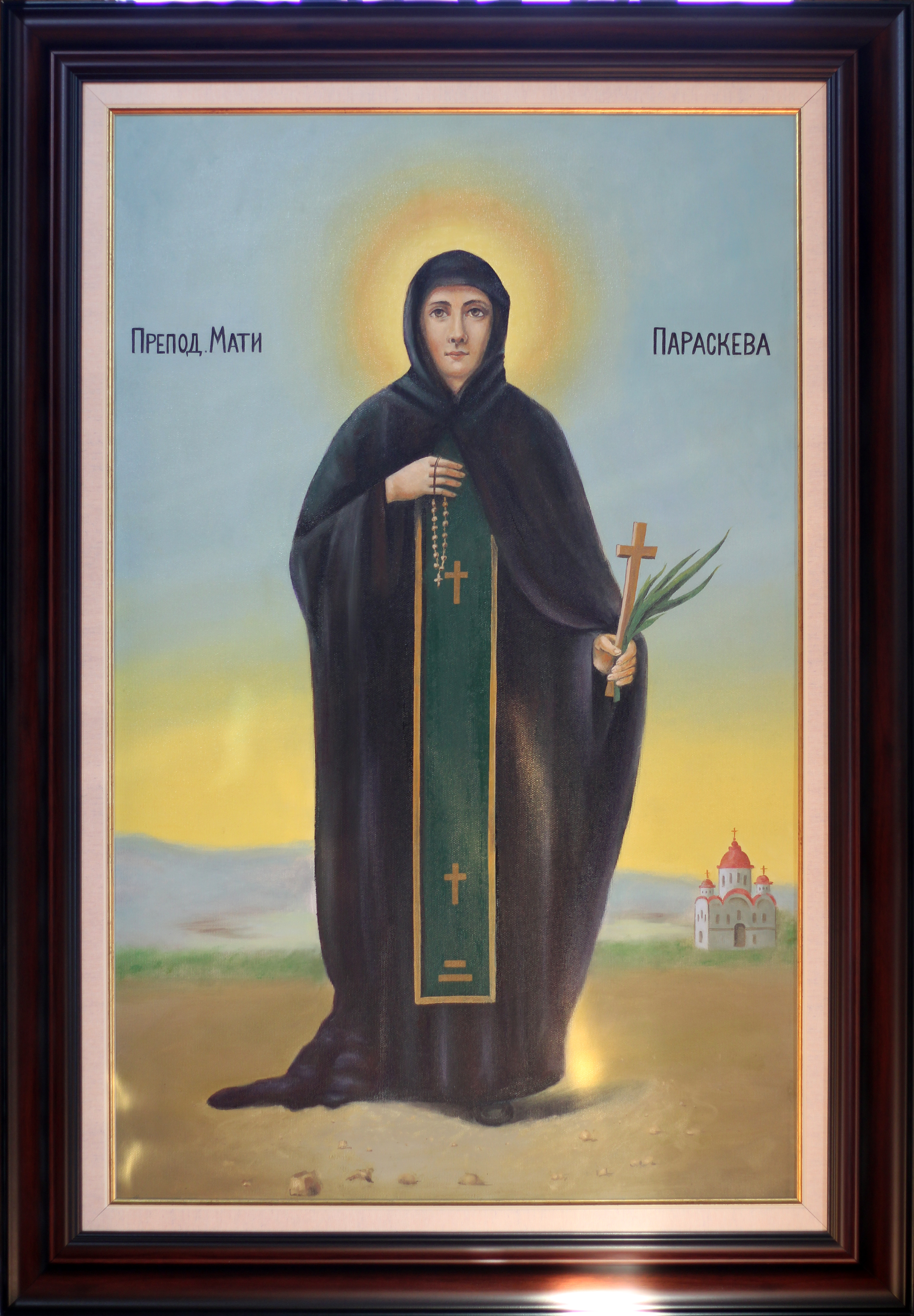 Икона Света Петка - Иконописна радионица Анђел Шевић