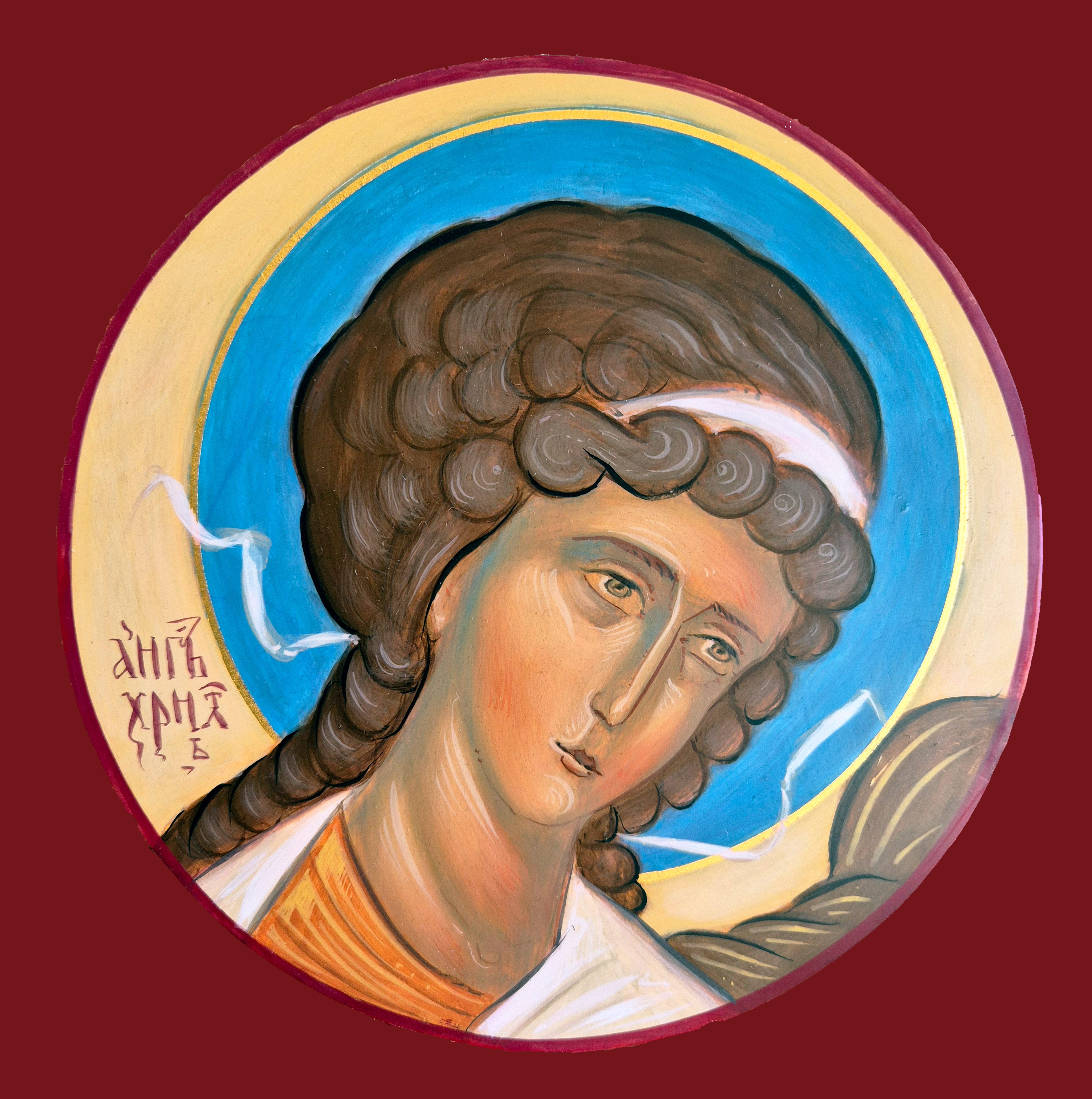 Икона Анђео чувар 2 - Иконописна радионица Анђел Шевић